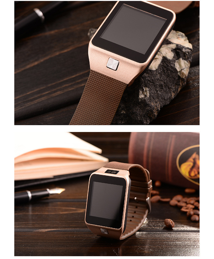 1,54 Inch Màn hình không dây Bluetooth Wrist Phone GSM Android thông minh Đồng hồ