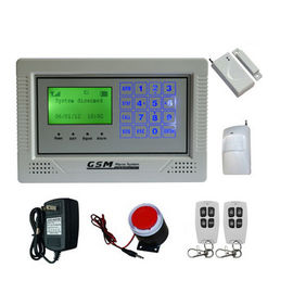An ninh GSM Hệ thống báo động + cảm ứng Bàn phím + Màn hình LCD