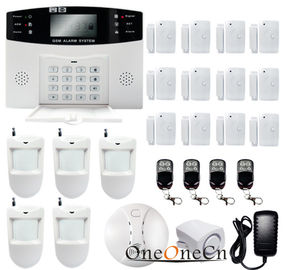 Hệ thống báo động không dây Home GSM an Với Voice LCD Prompt