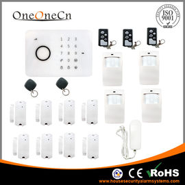 SMS APP Video Phone Hệ thống cửa tiếp xúc báo động Với RFID cảm ứng bàn phím