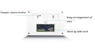 Thông minh Hệ thống báo động cảm ứng Bàn phím GSM Wireless Security Với Tamper báo APP
