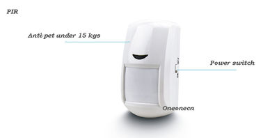 Thông minh Hệ thống báo động cảm ứng Bàn phím GSM Wireless Security Với Tamper báo APP