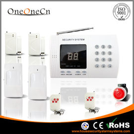 Hệ thống báo động không dây PSTN an ninh với LED hiển thị và bàn phím cho nhà