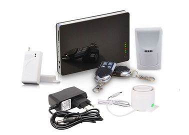 GSM 4 hệ thống báo động an ninh Ngôn ngữ, Control Panel Với 12 Zones không dây