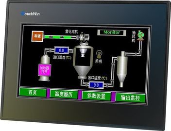 256 màu Màn hình cảm ứng PLC Với giao diện người máy HMI Nguồn cung cấp DC 24V