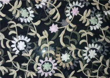 100% Polyester thêu Vải đương đại Upholstery Vải