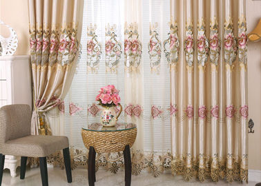 Đẹp Polyester thêu Vải đương đại Curtain Vải